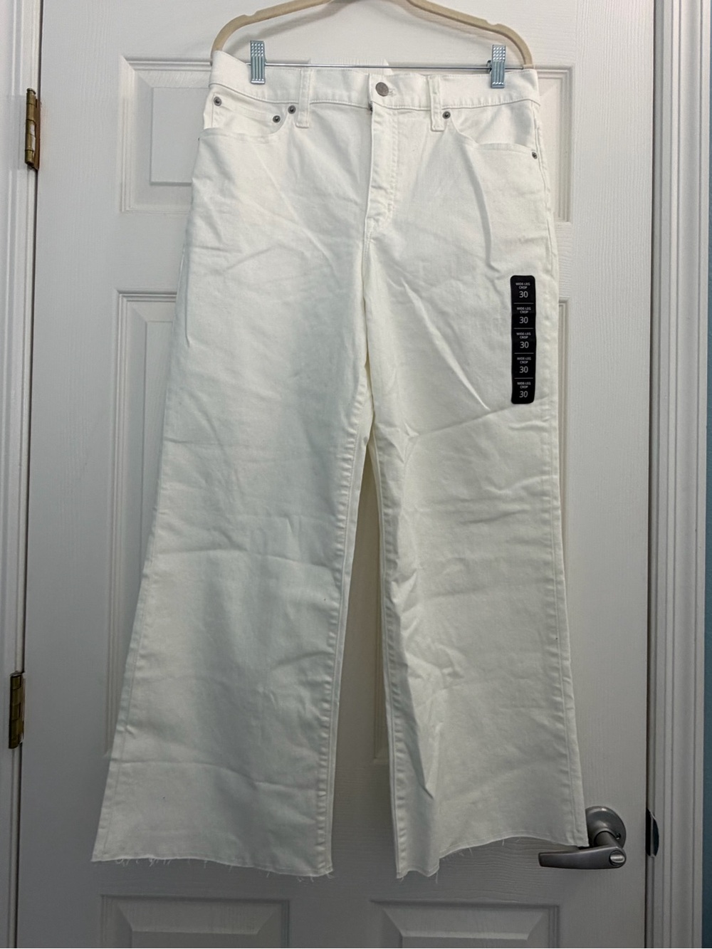 NWT J Crew Wide-Leg Crop Jeans